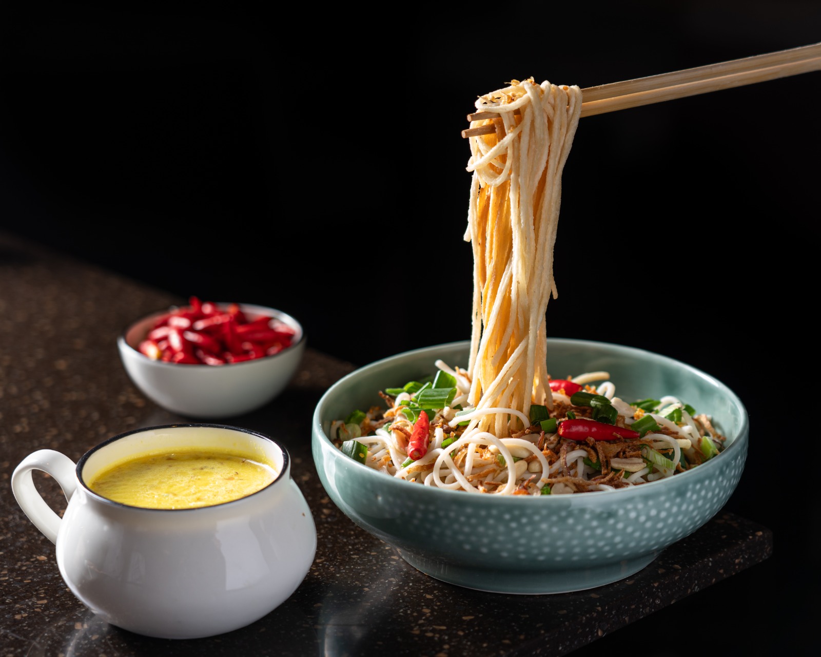 Hakka noodles at Silver Nest