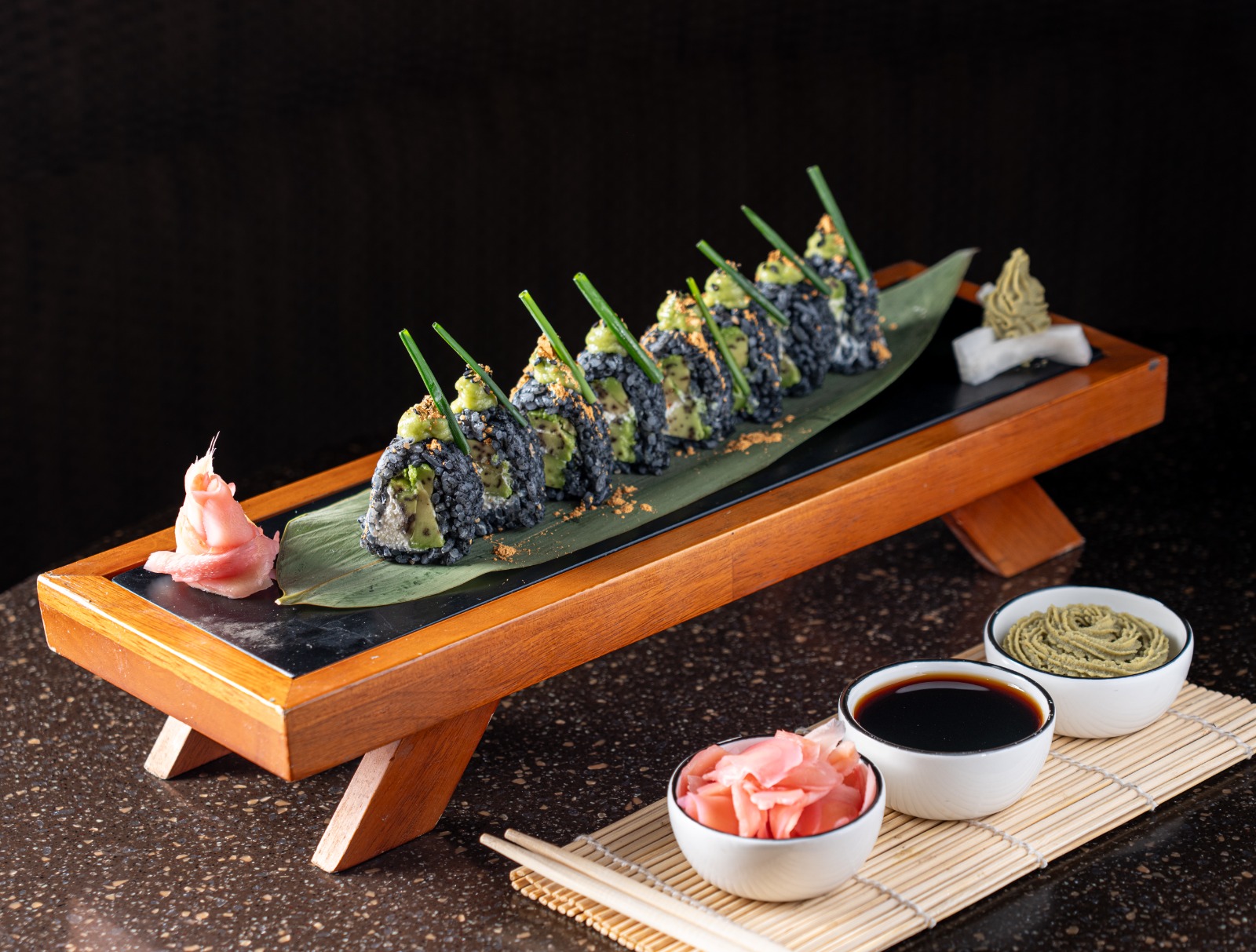 Silver Nest signature sushi roll