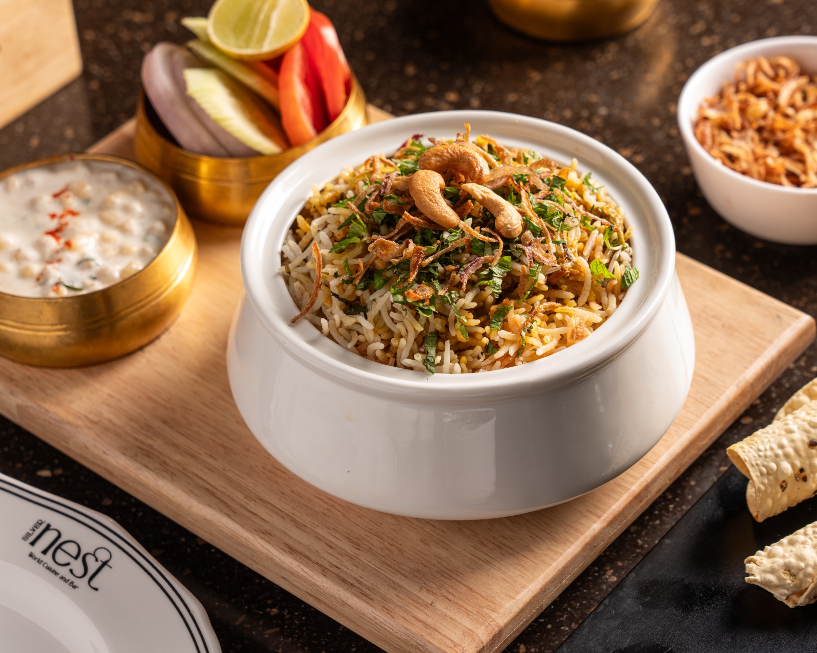 Vegetable biryani